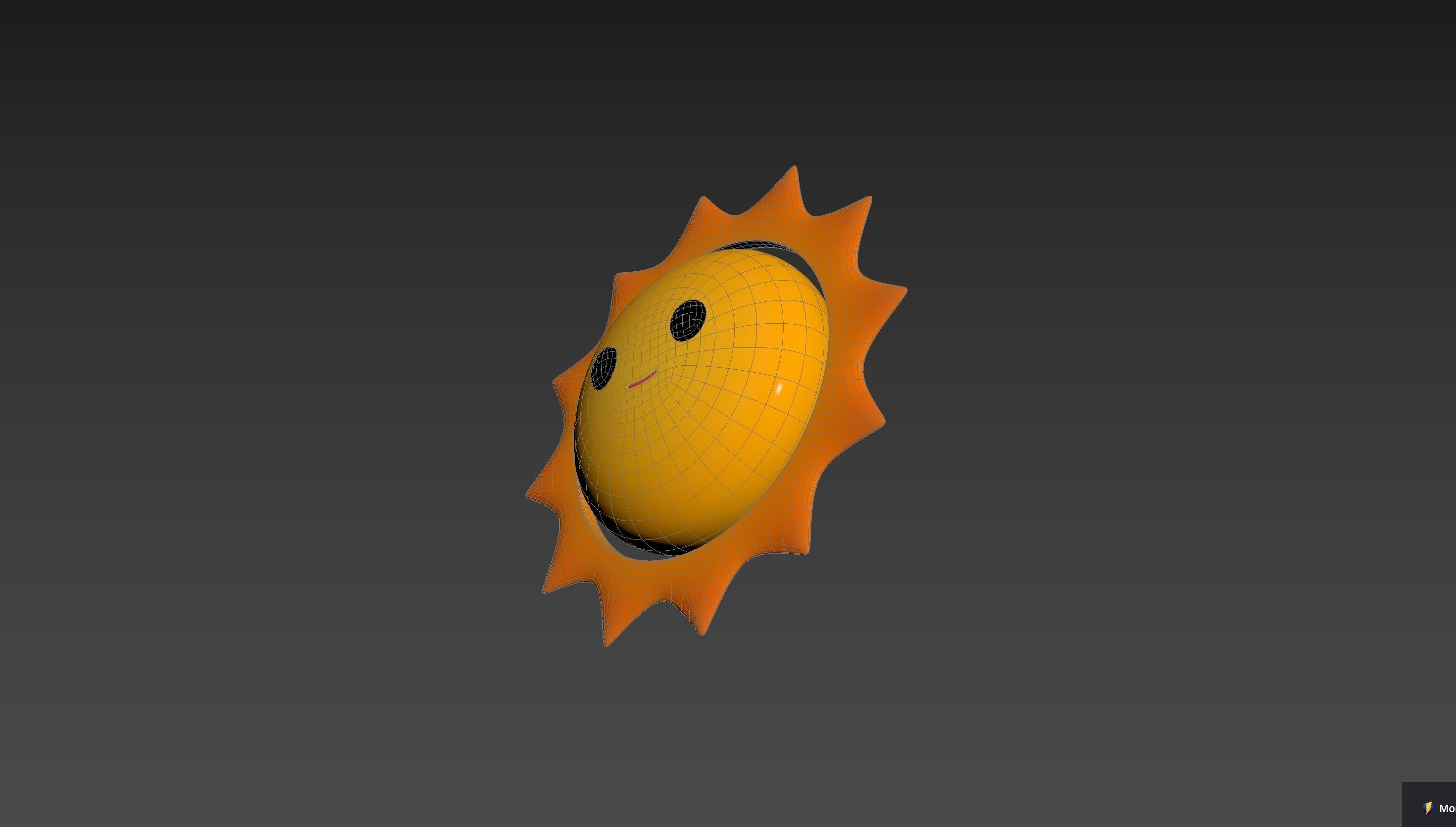 Character223 Sun 3D model_24