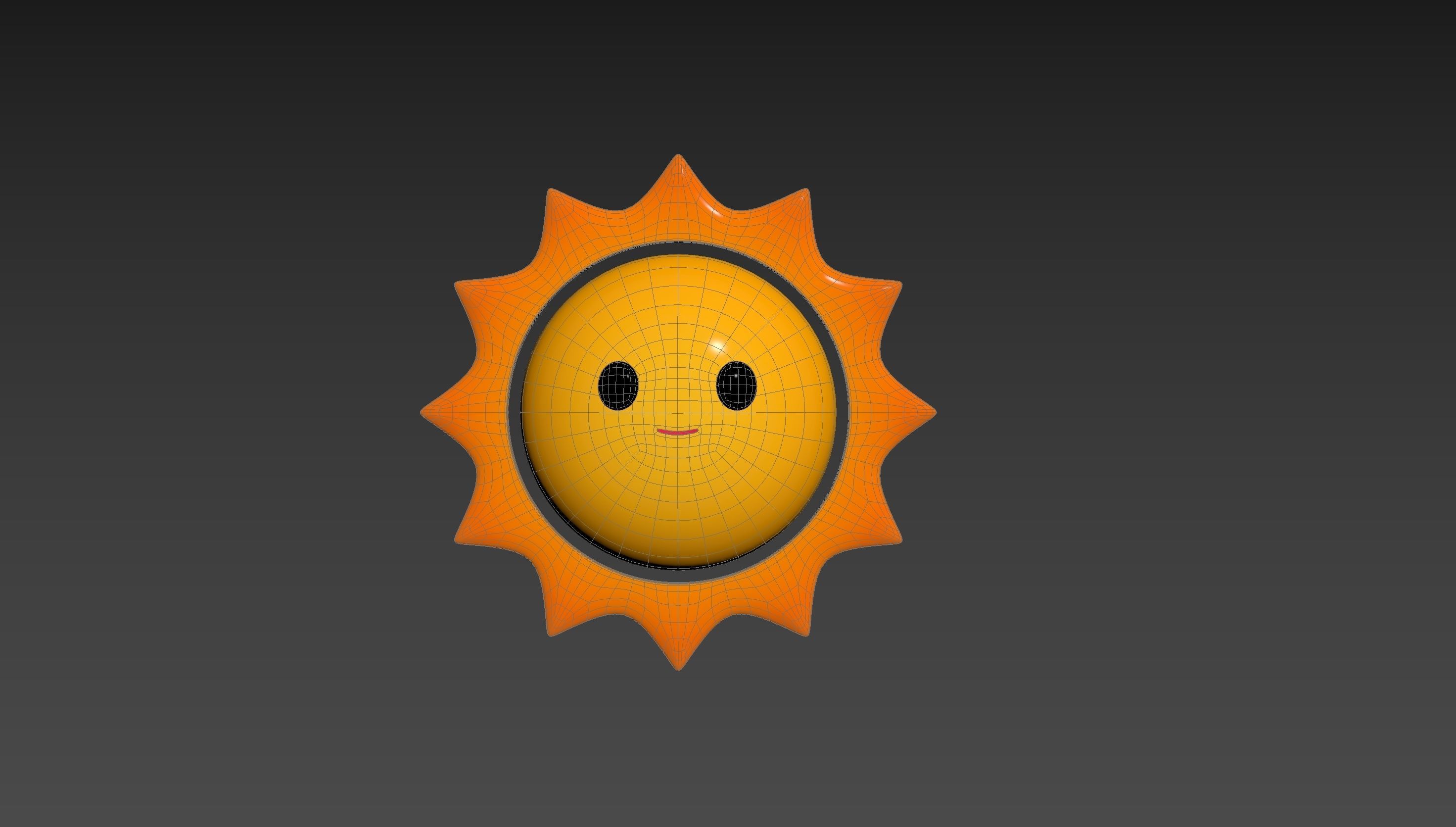 Character223 Sun 3D model_13