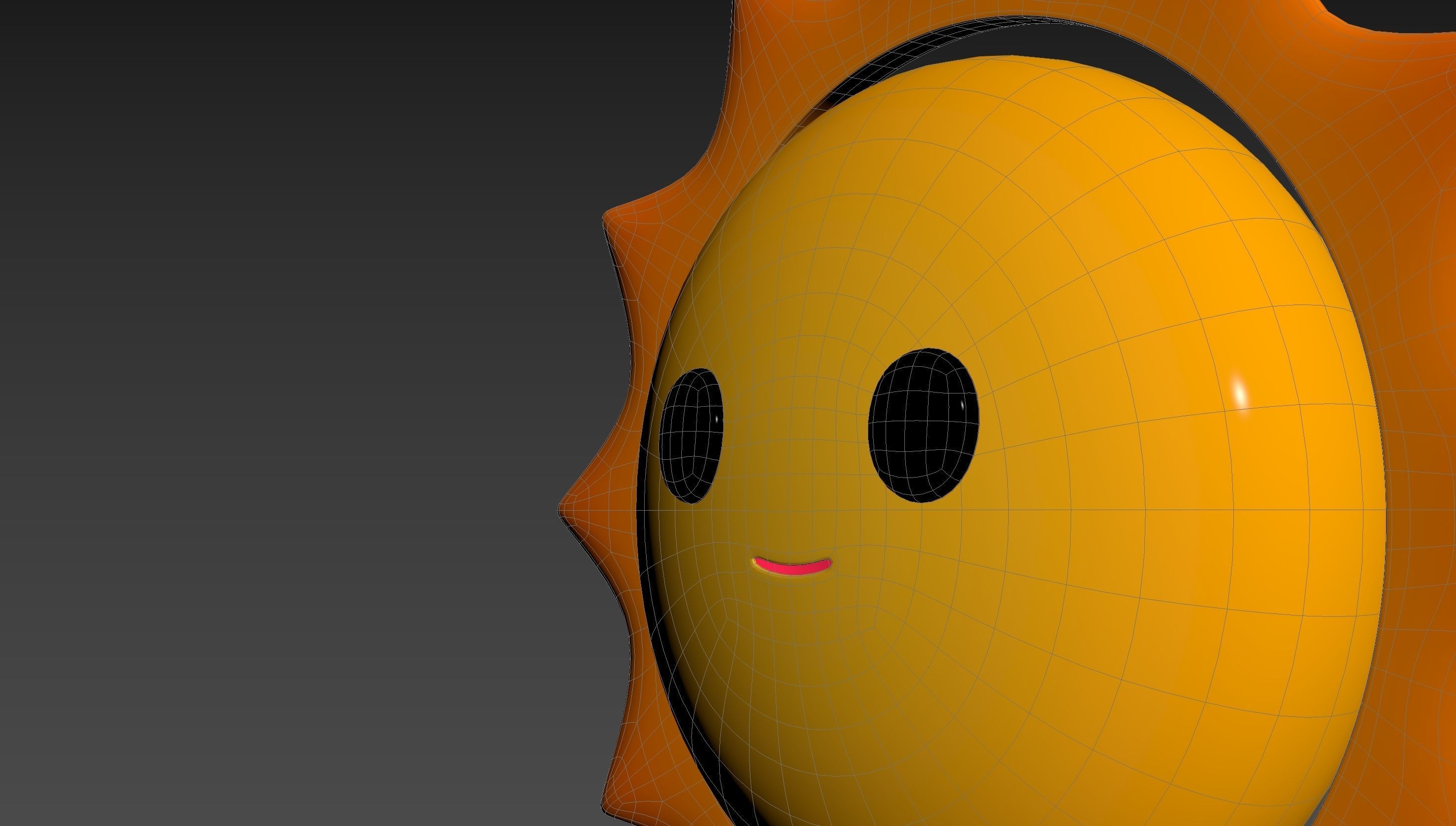 Character223 Sun 3D model_25