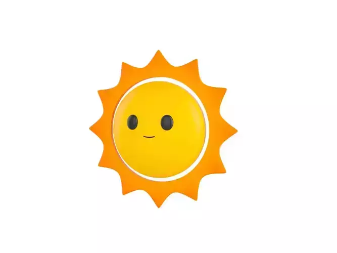 Character223 Sun 3D model