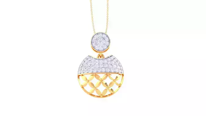 Women Pendant 3dm STL OBJ FBX Renders Details