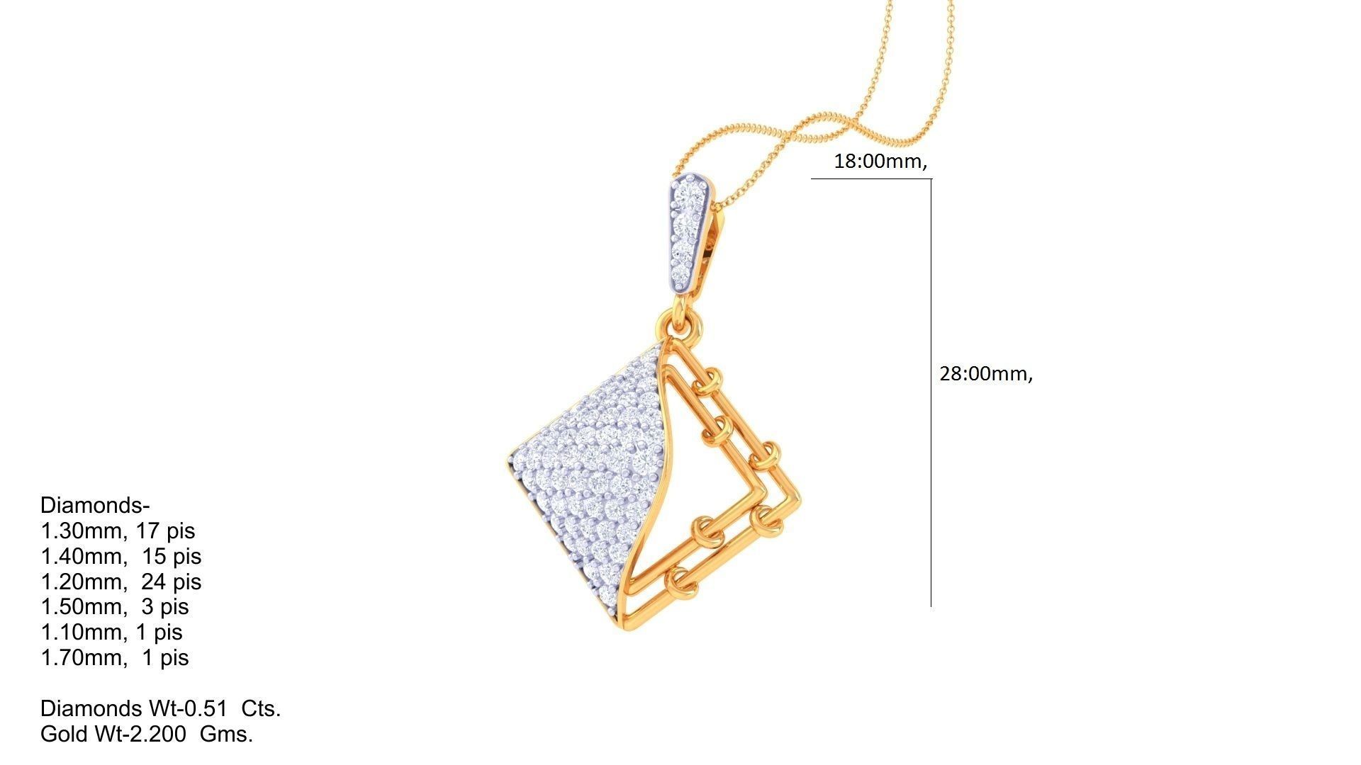 Women Pendant 3dm STL OBJ FBX Renders Details 3D print model_2