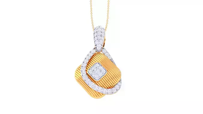 Women Pendant 3dm STL OBJ FBX Renders Details