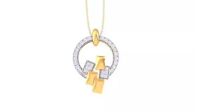 Women Pendant 3dm STL OBJ FBX Renders Details