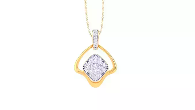 Women Pendant 3dm STL OBJ FBX Renders Details