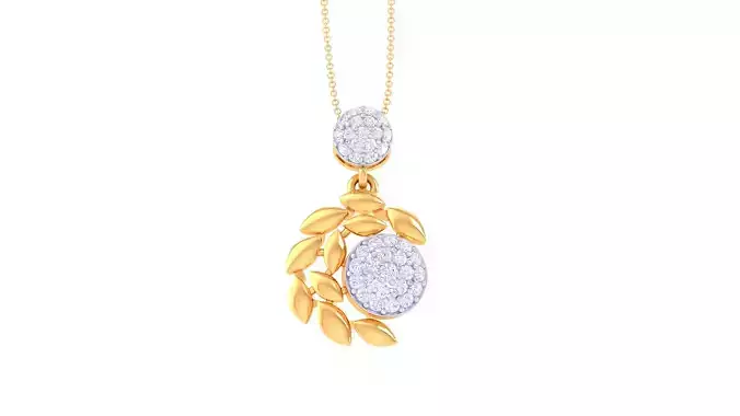 Women Pendant 3dm STL OBJ FBX Renders Details