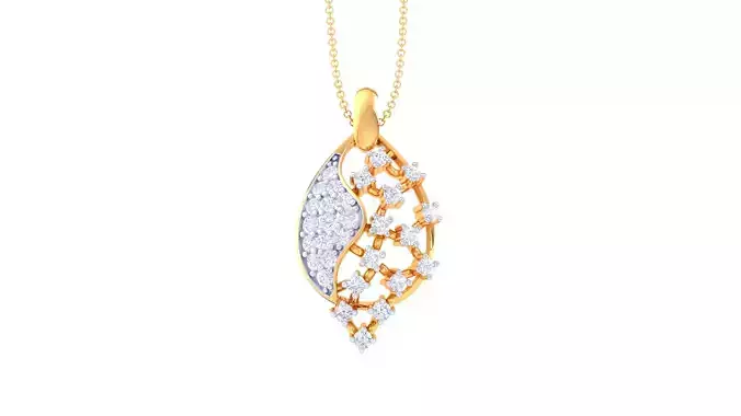 Women Pendant 3dm STL OBJ FBX Renders Details