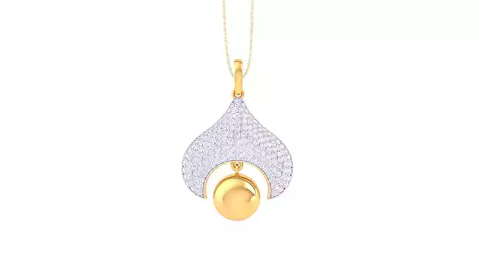 Women Pendant 3dm STL OBJ FBX Renders Details