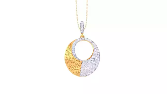 Women Pendant 3dm STL OBJ FBX Renders Details