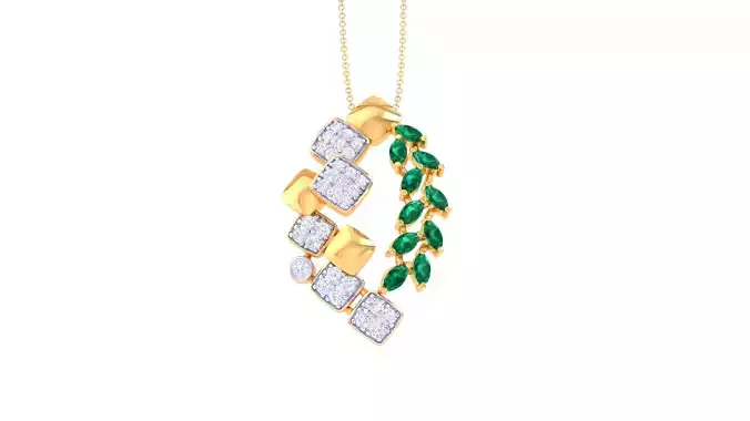 Women Pendant 3dm STL OBJ FBX Renders Details