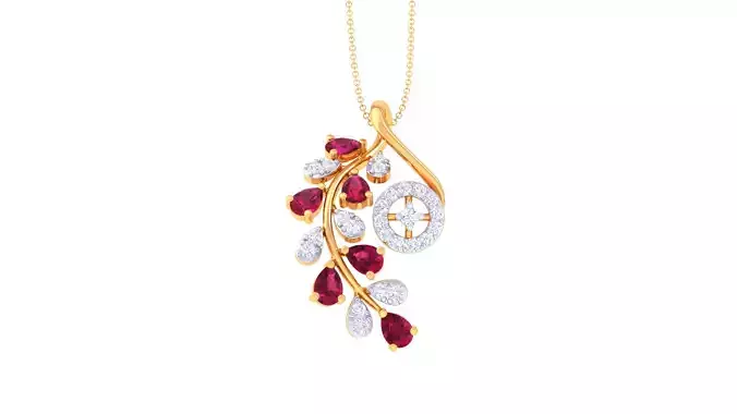 Women Pendant 3dm STL OBJ FBX Renders Details