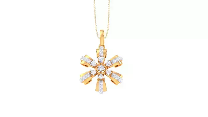 Women Pendant 3dm STL OBJ FBX Renders Details 3D print model