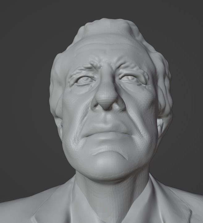 Geoffrey Rush 3D print model_6