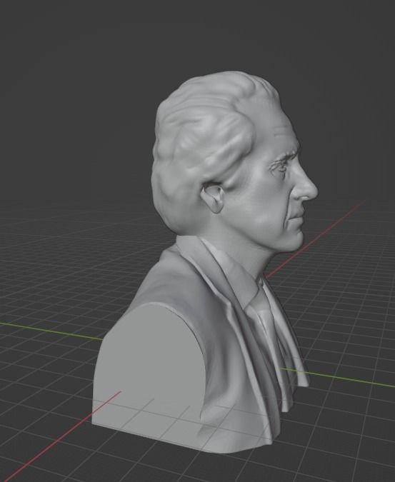 Geoffrey Rush 3D print model_8