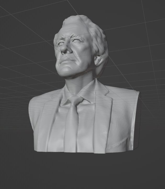 Geoffrey Rush 3D print model_18