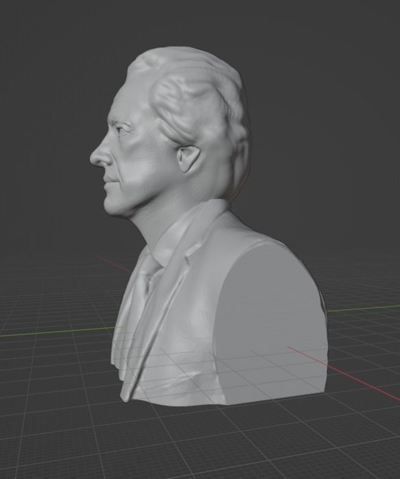 Geoffrey Rush 3D print model_14