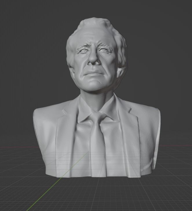 Geoffrey Rush 3D print model_1