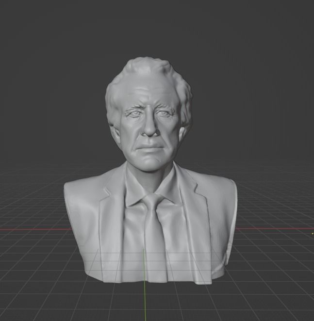 Geoffrey Rush 3D print model_17