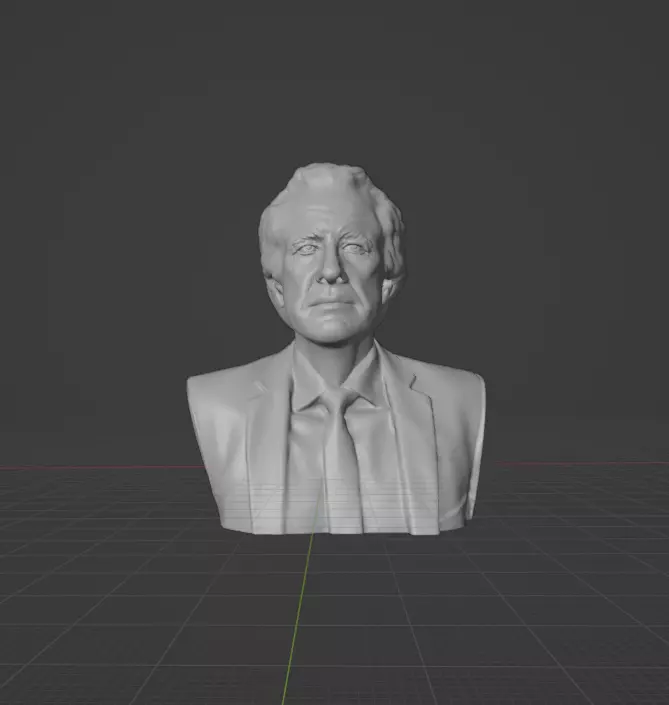 Geoffrey Rush 3D print model_0