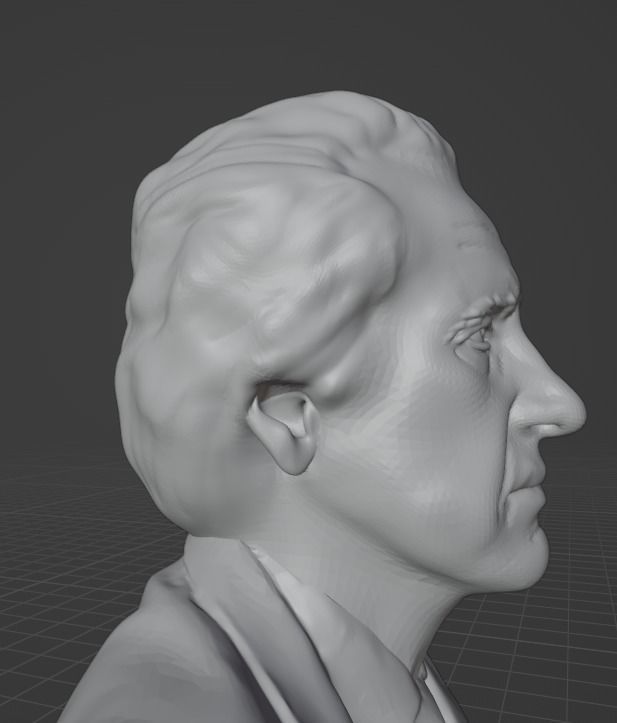 Geoffrey Rush 3D print model_20