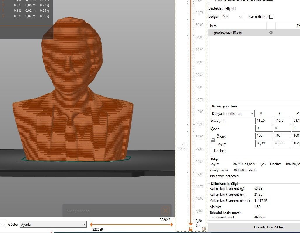 Geoffrey Rush 3D print model_15