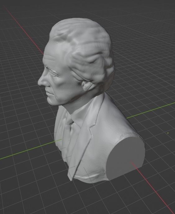 Geoffrey Rush 3D print model_9