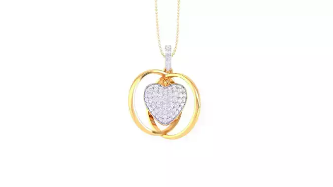 Women Pendant 3dm STL OBJ FBX Renders Details