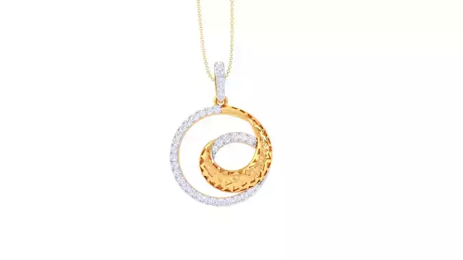 Women Pendant 3dm STL OBJ FBX Renders Details