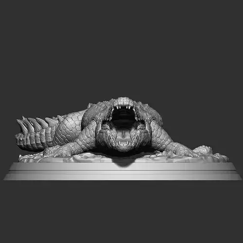 CROCODILE 3D print model 4