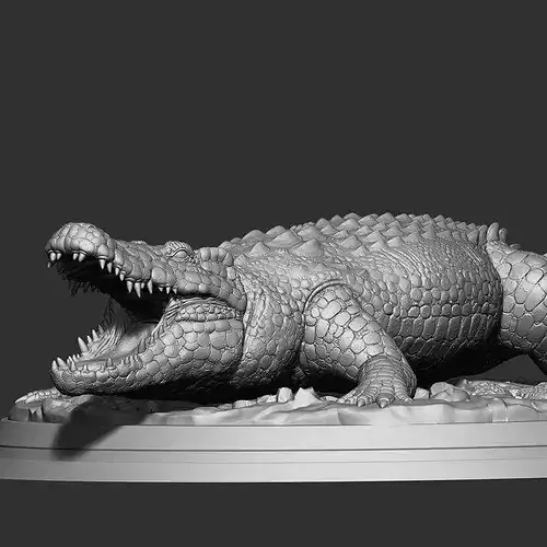 CROCODILE 3D print model 7