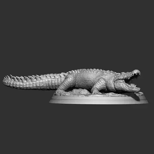 CROCODILE 3D print model 2