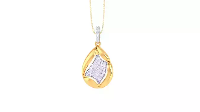 Women Pendant 3dm STL OBJ FBX Renders Details