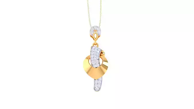 Women Pendant 3dm STL OBJ FBX Renders Details