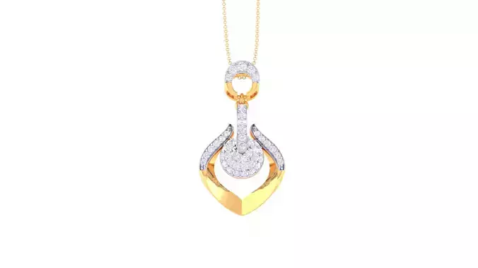 Women Pendant 3dm STL OBJ FBX Renders Details