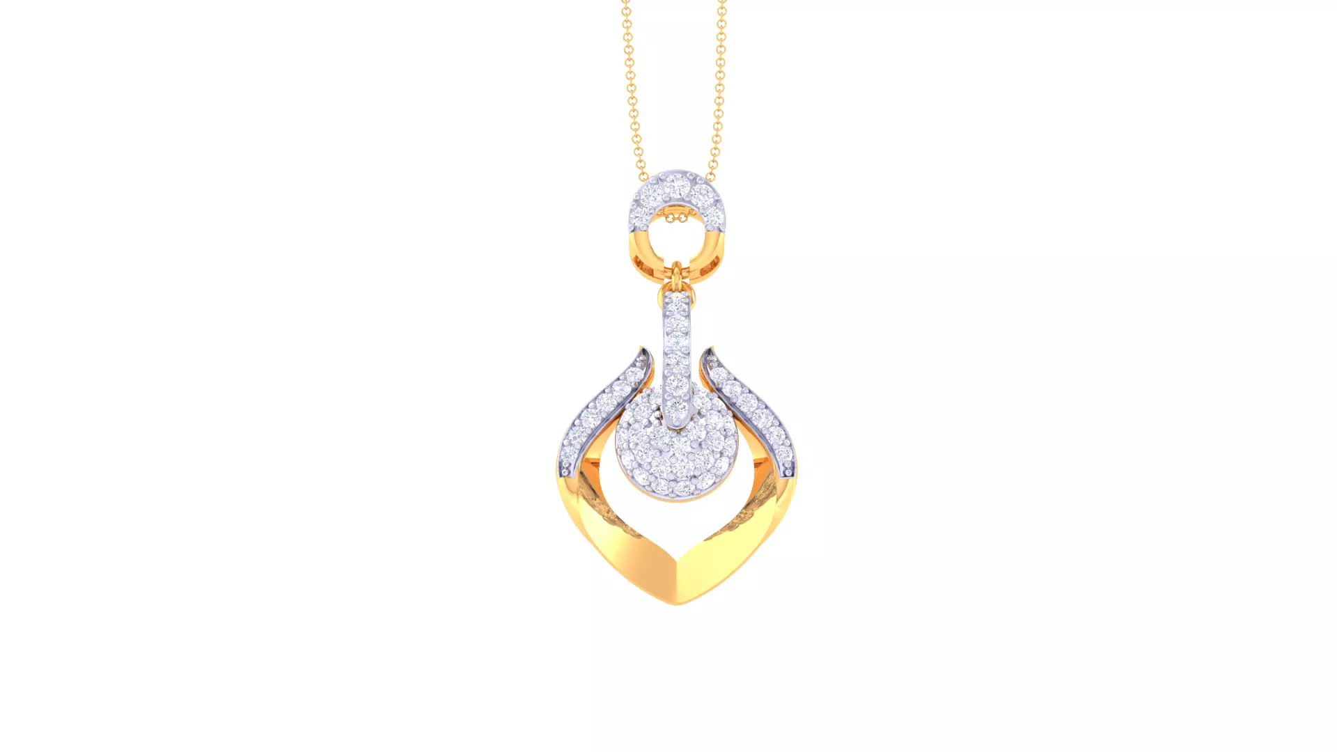 Women Pendant 3dm STL OBJ FBX Renders Details 3D print model_0