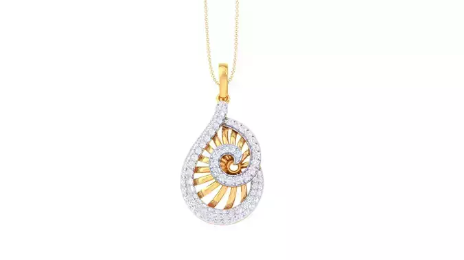 Women Pendant 3dm STL OBJ FBX Renders Details