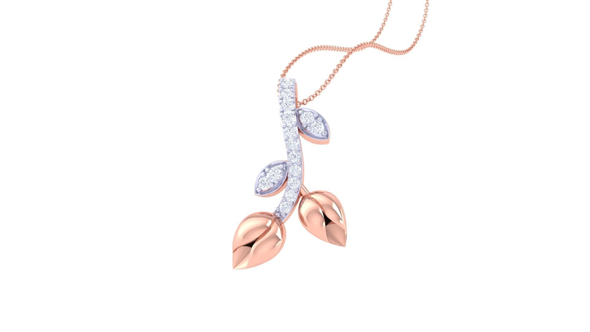 Women Pendant 3dm STL OBJ FBX Renders Details 3D print model_1