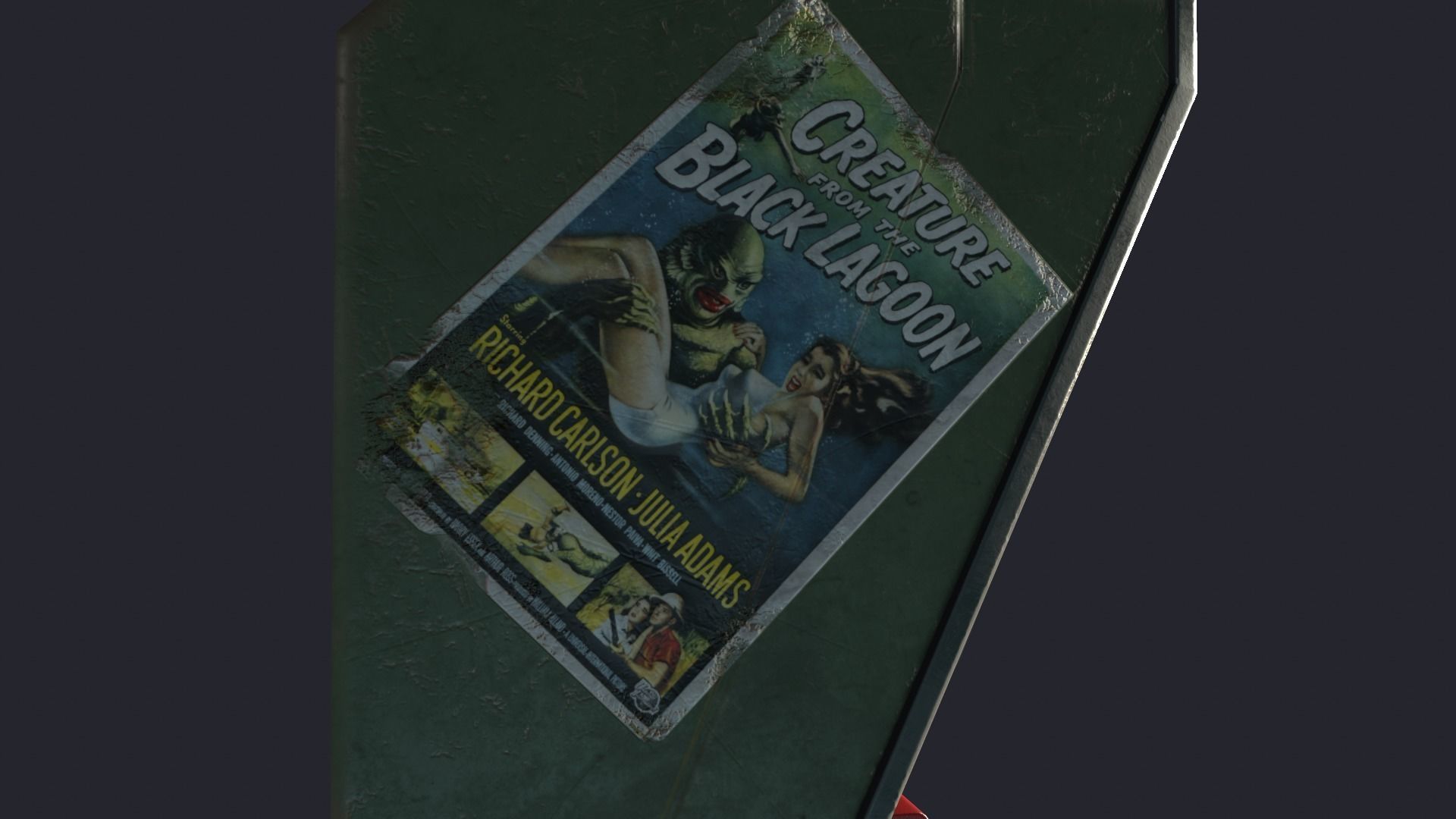 Styled retro fallout phone AAA  Low-poly 3D model_18