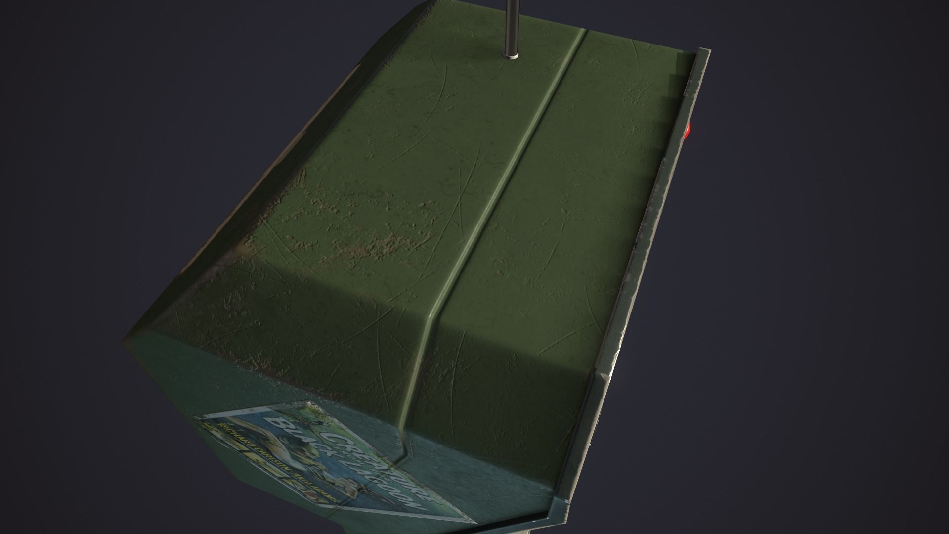 Styled retro fallout phone AAA  Low-poly 3D model_37