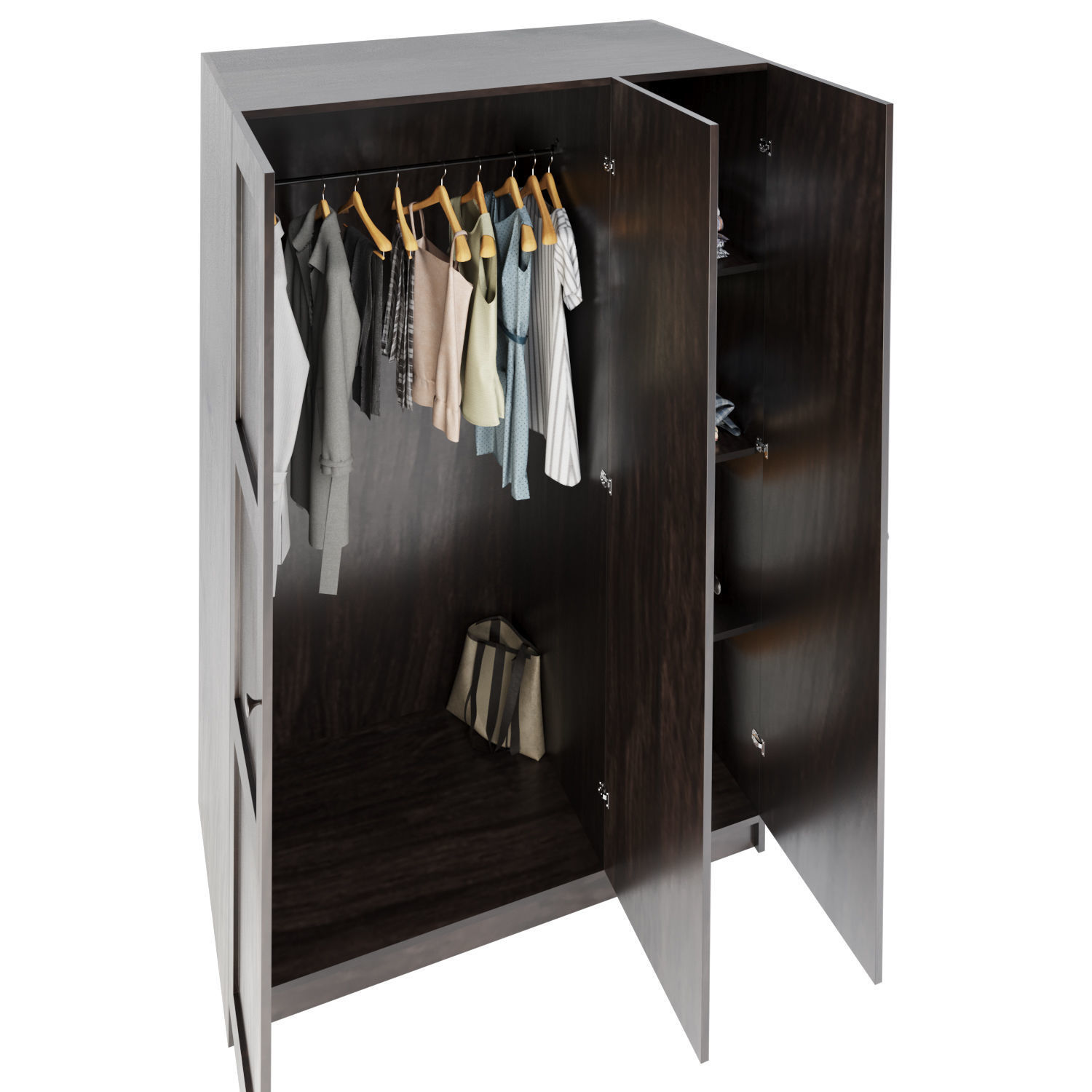 IKEA Solitaire Wardrobe 3D model CGTrader