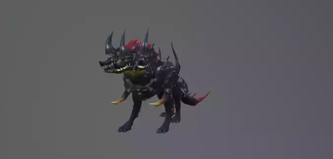 Three Head Hell Wolf