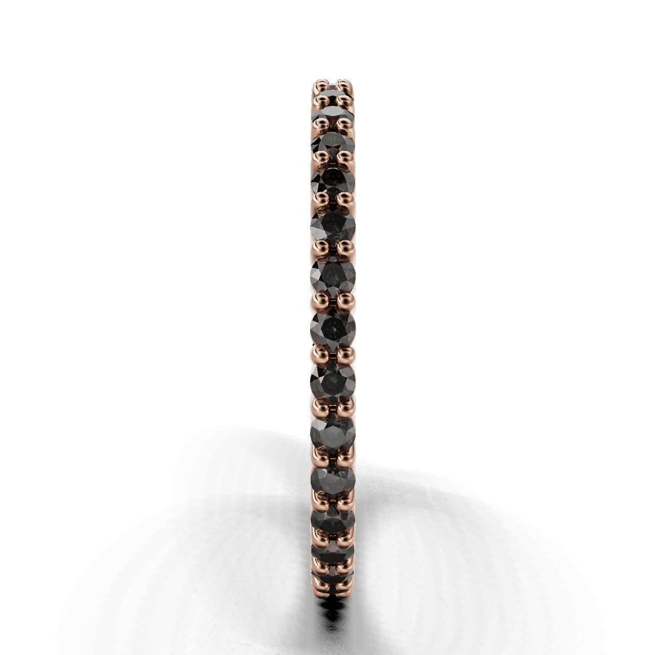 ETERNITY Ring Round 1 6mm 3D print model_4