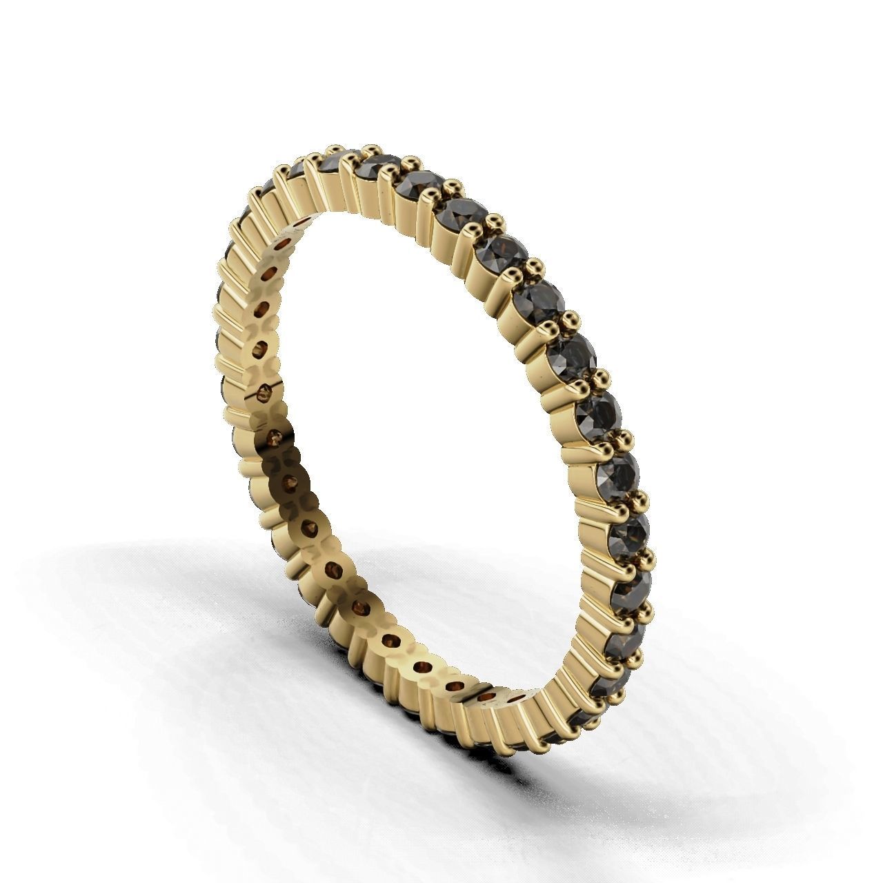 ETERNITY Ring Round 1 6mm 3D print model_15