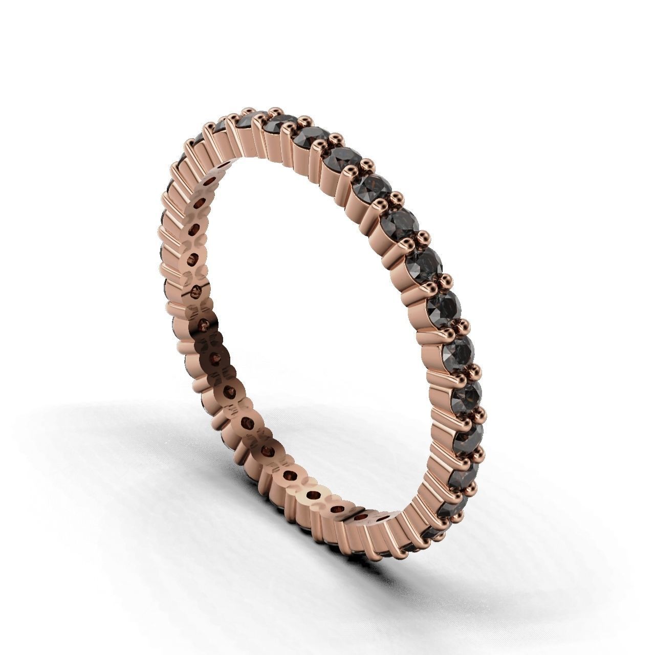 ETERNITY Ring Round 1 6mm 3D print model_17