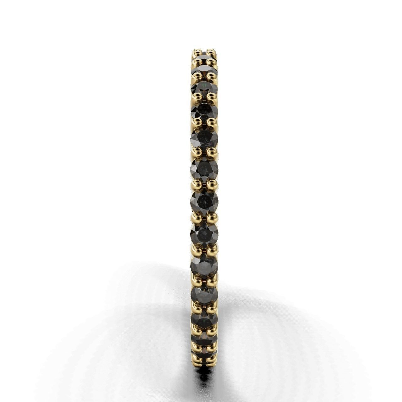 ETERNITY Ring Round 1 6mm 3D print model_3