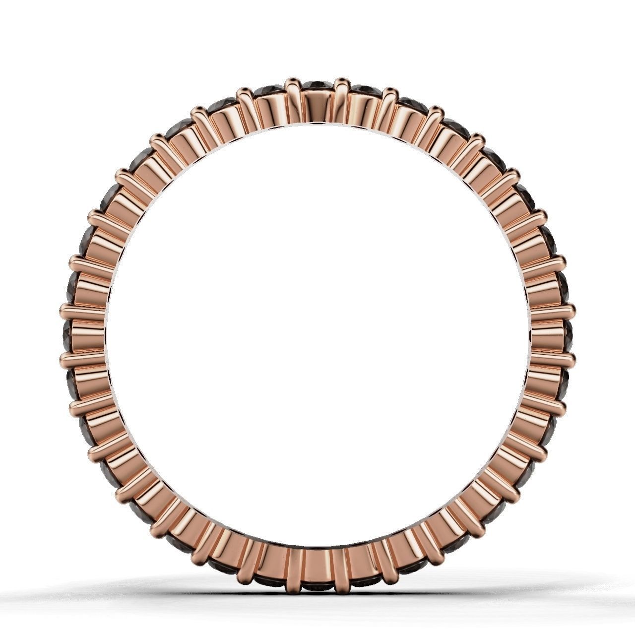 ETERNITY Ring Round 1 6mm 3D print model_10