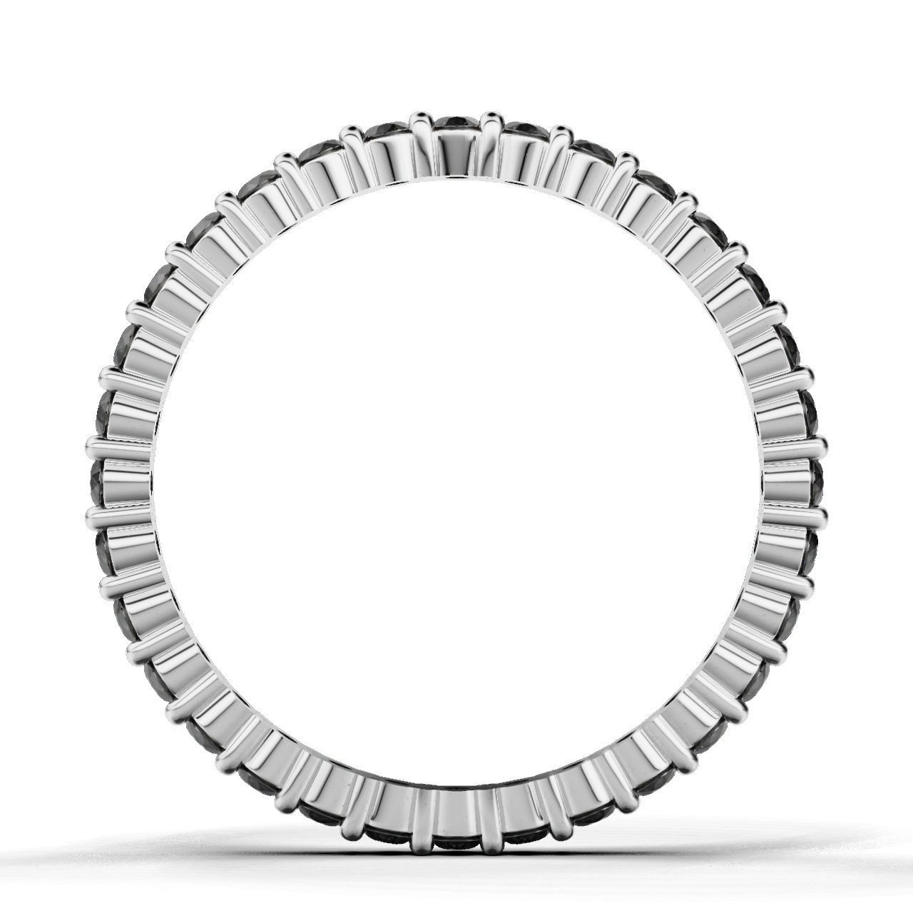 ETERNITY Ring Round 1 6mm 3D print model_11