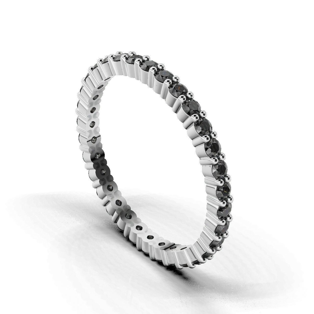 ETERNITY Ring Round 1 6mm 3D print model_16