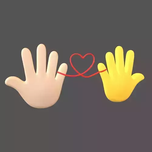 Hand with Red Line Icon v1 017