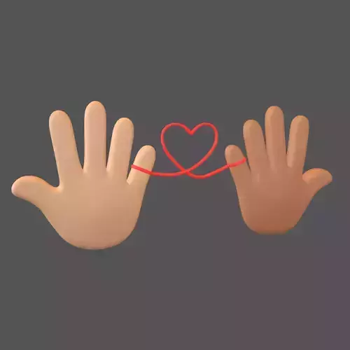 Hand with Red Line Icon v1 020